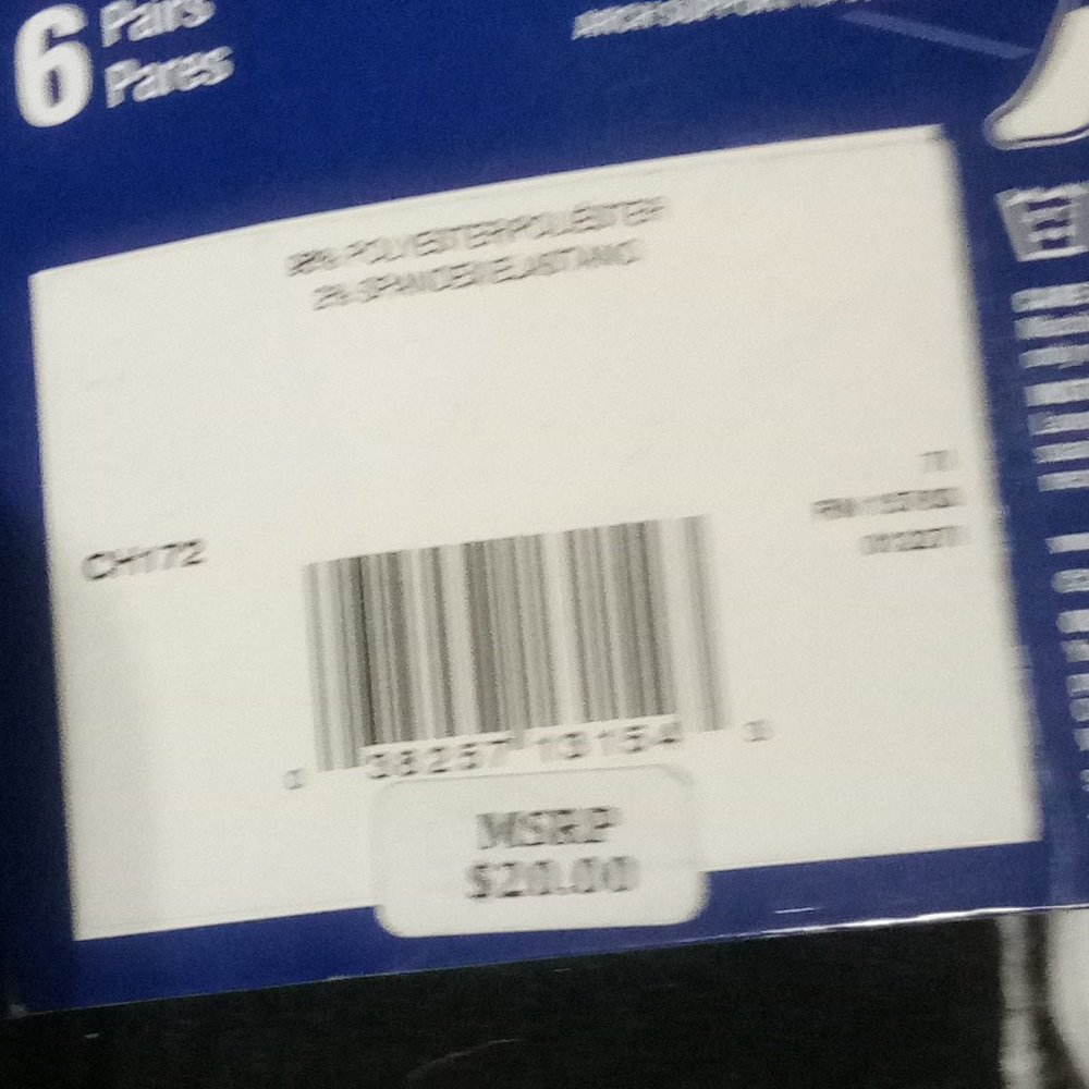 NWT Champion 6pr No Show Socks Men’s 6-12